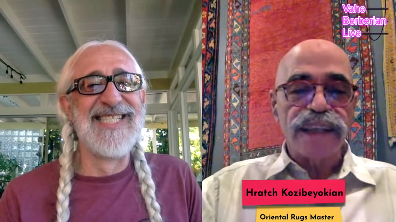 Vahe Berberian interviewing Hratch Kozibeyokian